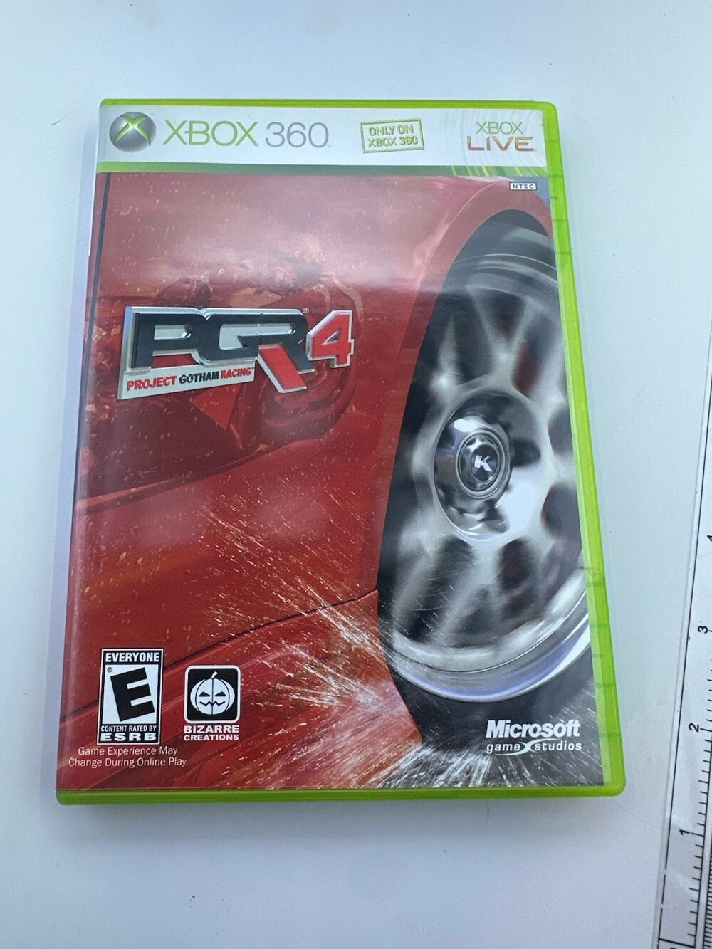 Project Gotham Racing 4 Microsoft Xbox 360 2007 Clean Tested Retro Vintage Game